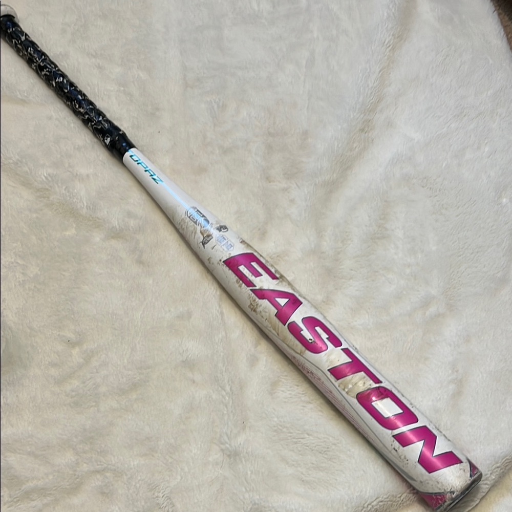 Easton Baseball Bat with Pink Logo